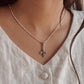 Sophisticated Fleur De Lis silver pendant with a vintage-inspired motif