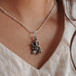 Ganesh Pendant with Nag in Sterling Silver