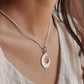 Sterling Silver Crescent Moon Pendant