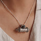 Sterling Silver Taveez Pendant with Labradorite Gemstone