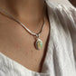 Natural Ethiopian Opal Pendant in Sterling Silver 925