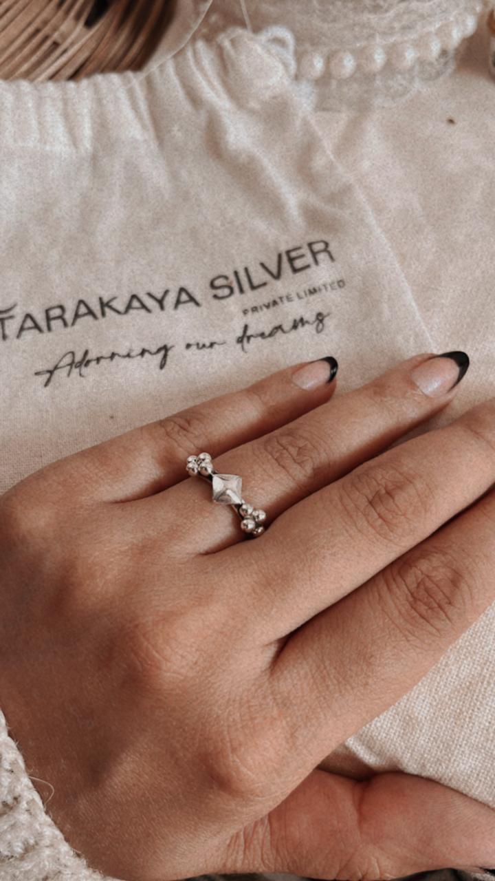 Handcrafted Rawa Tribe Silver Ring