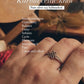 Elegant Karma Celtic Knot Silver Ring