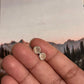 Elegant Rose Quartz 6mm Sterling Silver Studs