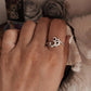Sterling Silver Ring with Om Aum Symbol