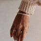 Handcrafted Silver Ring with Round Heart Shape