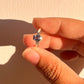 Elegant Victorian-inspired Iolite silver 925 ring