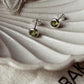 Sterling Silver 6mm Peridot Stud Earrings