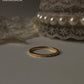 Gold Vermeil Textured Stacking Band