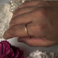 Gold Vermeil Textured Stack Ring