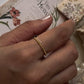 Gold Vermeil Dot Design Stack Ring
