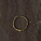 Gold Vermeil Sleek Star Hammered Stacking Ring