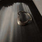 925 Silver Tribal Sunrays Stack Ring