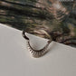 Sterling Silver Tribal Sunrays Stack Ring