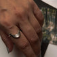 Silver Tribal Sunrays Stackable Ring for Jewelry Collection