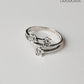 925 Silver Cherry Blossom Ring for Women