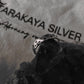 Star Pattern Engraved Ring in 925 Silver