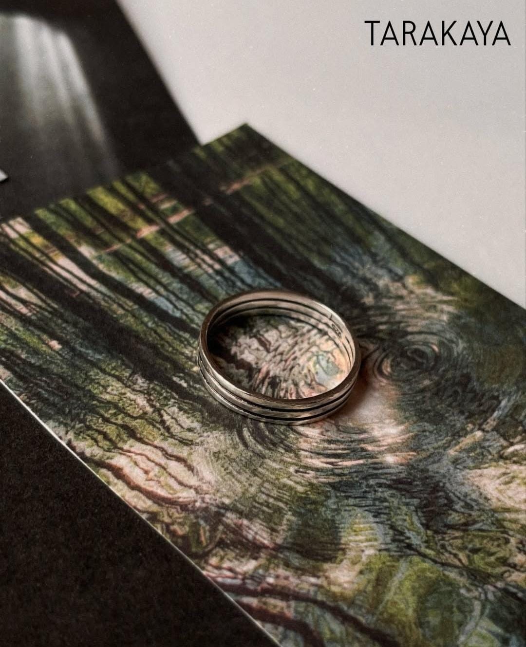 Three Stack Band 925 Sterling Silver Ring
