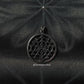 Large Silver Shree Yantra Pendant in 925 Sterling Silver