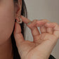Chunky Italian C Shape 925 Silver Hoops