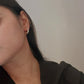 925 Silver Chunky U Hoops with Italian Design