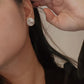 925 Silver Chunky Knot Statement Hoops with Italian Design