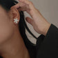 Star Fish Design Stud Earrings in 925 Silver