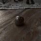 Artisan-made silver dome ring with tribal engravings