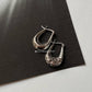 925 Silver Chunky U Hoops with Italian 2-in-1 Design