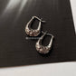 Chunky 2-in-1 Italian U Hoops in 925 Silver