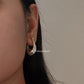 2-in-1 Italian U Statement Hoops in 925 Silver