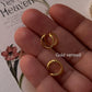 925 Silver Gold Vermeil Clip-On Ear Cuff Jewelry