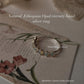 Natural Ethiopian Opals Set in Silver Eternity Band Ring