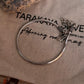 Vintage style silver bracelet with flat snake design
