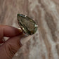 Bold green amethyst silver ring for statement style  