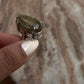 Green amethyst gemstone ring for bold and elegant looks  