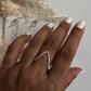 Vanki Cz Shiny 925 Sterling Silver Ring