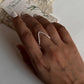 Vanki Cz Shiny 925 Sterling Silver Ring