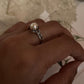 Forest Fresh Water Pearl 925 Sterling Silver Ring