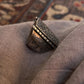 Imported silver ring with traditional Turkish design  