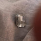 Ethnic Turkish design ring in 925 silver for statement style  