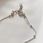 Cable Dot Minimal Stackable 925 Sterling Silver Bracelet