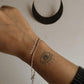 Cable Dot Minimal Stackable 925 Sterling Silver Bracelet