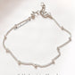 Cable Dot Minimal Stackable 925 Sterling Silver Bracelet