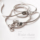 Flat Snake Antique Sterling Silver 925 Waist / Hip Chain