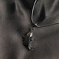 Artisan-made fish Machli statement pendant in silver  