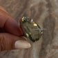 Green amethyst gemstone ring for bold and elegant looks  