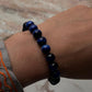 Blue Tiger Eye 8mm natural crystal bracelet  
