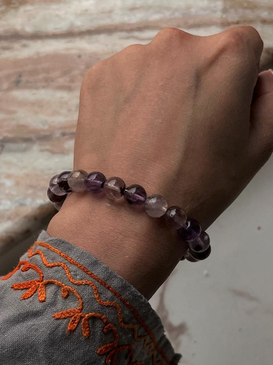 Super Seven Natural Crystal Bracelet 8MM