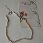 Basra pearl anklet in 925 sterling silver  